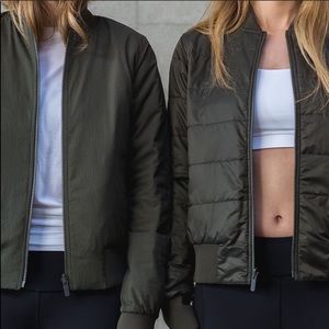 Lululemon Non-Stop Bomber 
Reversible